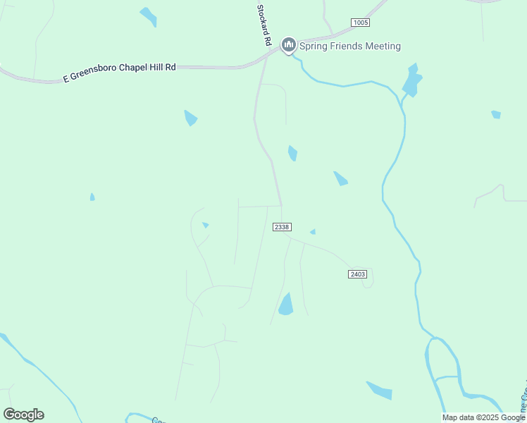 map of restaurants, bars, coffee shops, grocery stores, and more near 5020 Shearwater Road in Snow Camp
