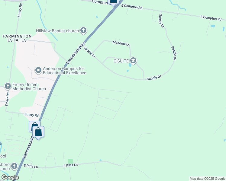 map of restaurants, bars, coffee shops, grocery stores, and more near 1709 North Side Drive in Murfreesboro