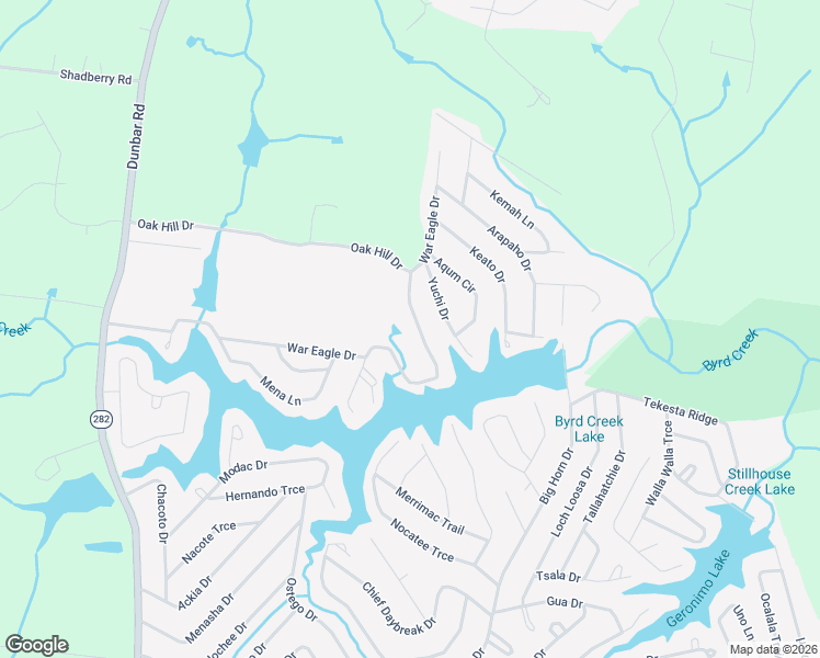 map of restaurants, bars, coffee shops, grocery stores, and more near 1445 War Eagle Drive in Crossville