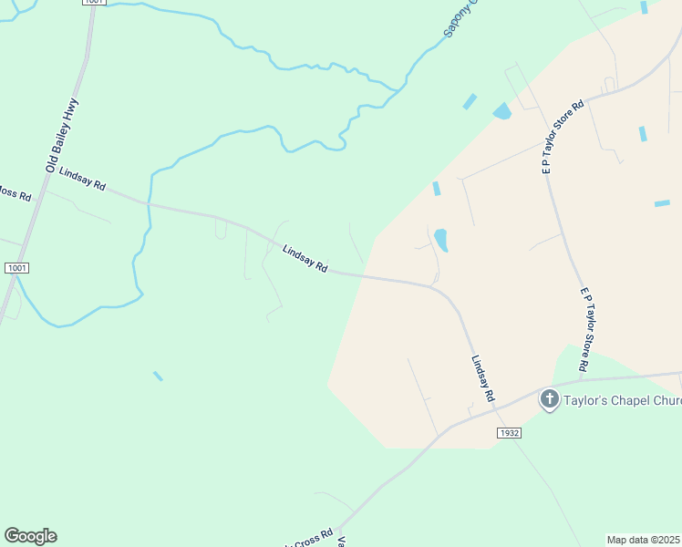 map of restaurants, bars, coffee shops, grocery stores, and more near Lindsay Road in Nash County