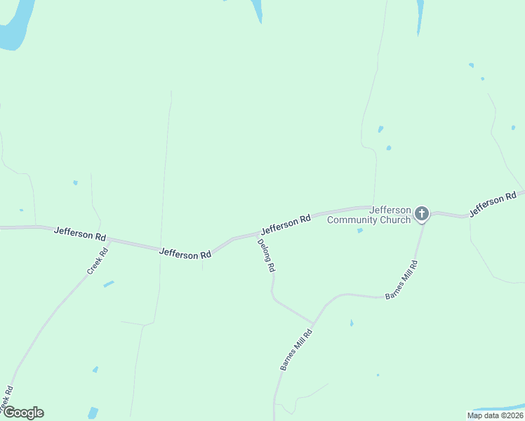 map of restaurants, bars, coffee shops, grocery stores, and more near 2231 Jefferson Road in Smithville