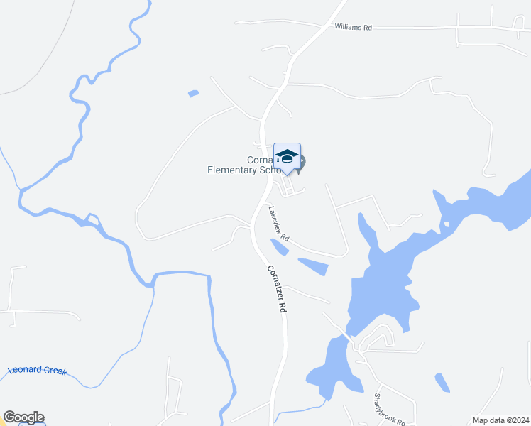 map of restaurants, bars, coffee shops, grocery stores, and more near 116 Lakeview Road in Mocksville