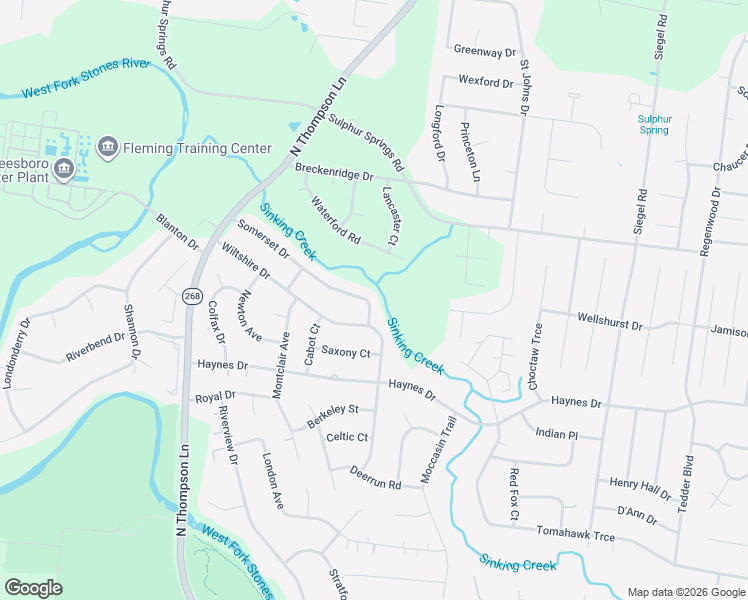 map of restaurants, bars, coffee shops, grocery stores, and more near 1726 Somerset Drive in Murfreesboro
