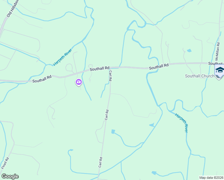 map of restaurants, bars, coffee shops, grocery stores, and more near 3114-3118 Carl Road in Franklin