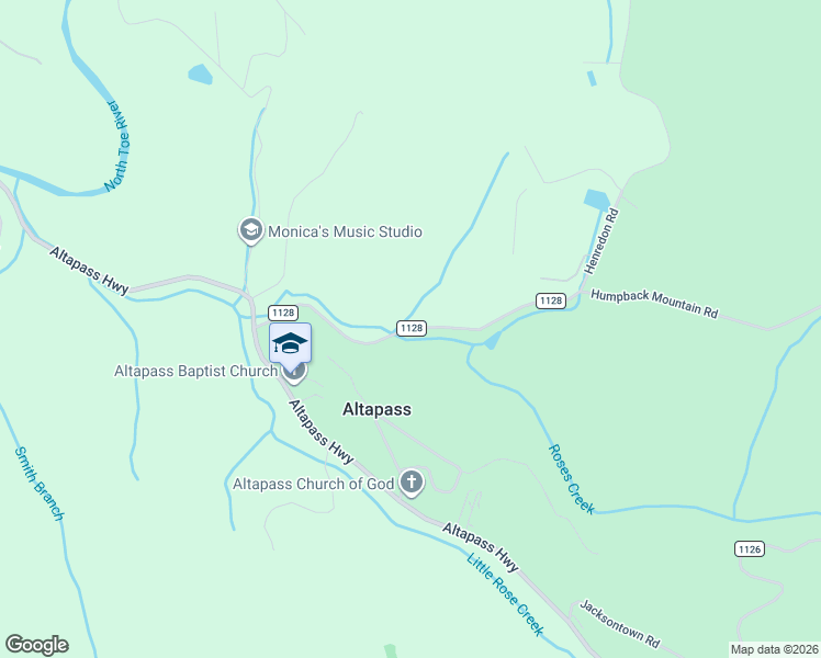 map of restaurants, bars, coffee shops, grocery stores, and more near 387 Humpback Mountain Road in Spruce Pine
