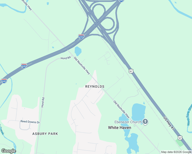 map of restaurants, bars, coffee shops, grocery stores, and more near 5112 Old Nashville Hwy in Murfreesboro