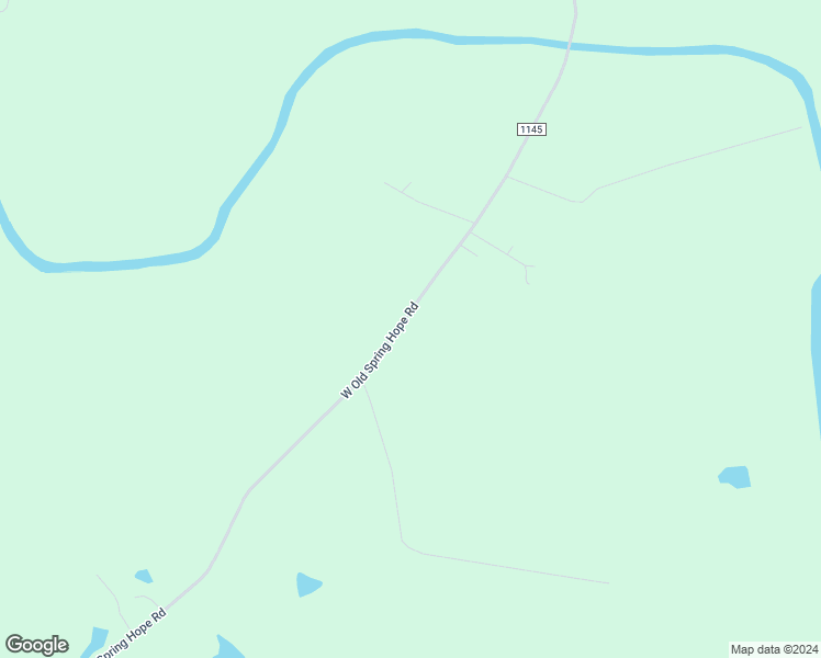 map of restaurants, bars, coffee shops, grocery stores, and more near 10601 West Old Spring Hope Road in Spring Hope