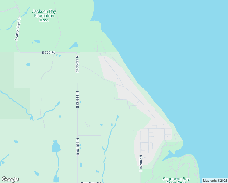 map of restaurants, bars, coffee shops, grocery stores, and more near 5917 East 109th Street North in Wagoner