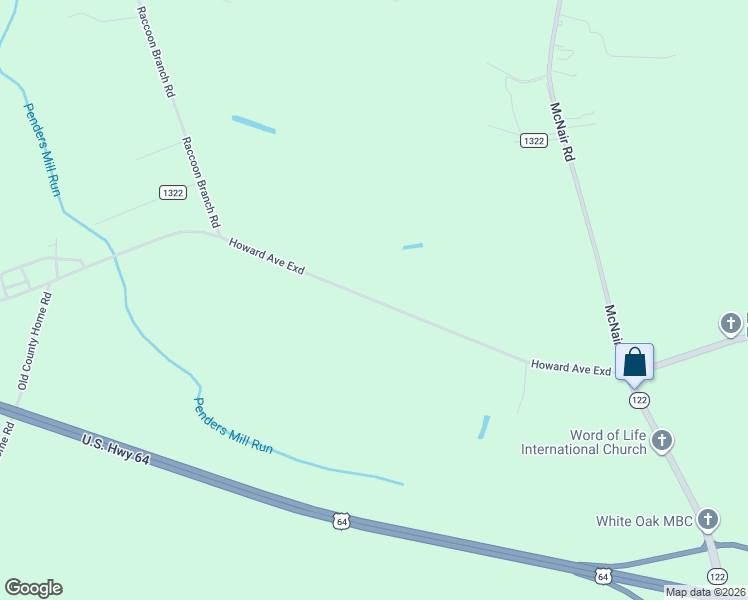 map of restaurants, bars, coffee shops, grocery stores, and more near Howard Ave Exd in Tarboro