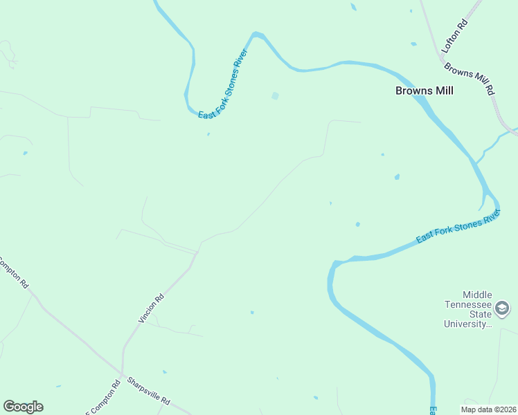 map of restaurants, bars, coffee shops, grocery stores, and more near 4910 Vincion Road in Murfreesboro