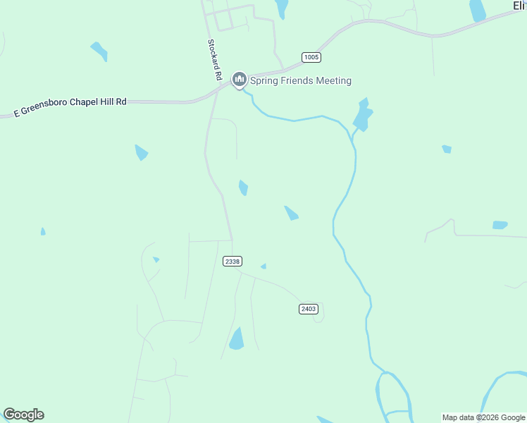 map of restaurants, bars, coffee shops, grocery stores, and more near 7244 Stockard Road in Snow Camp