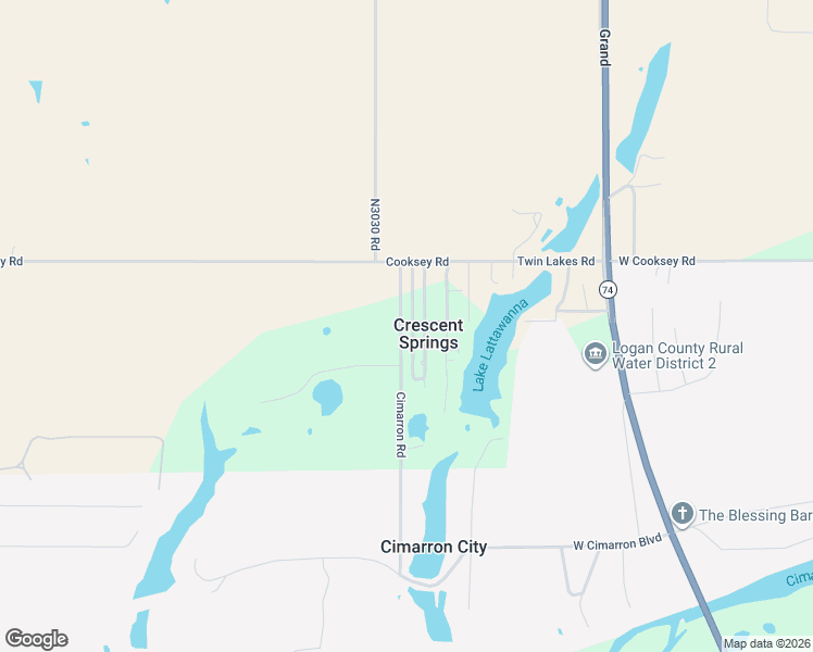 map of restaurants, bars, coffee shops, grocery stores, and more near 95 Cimarron Road in Crescent
