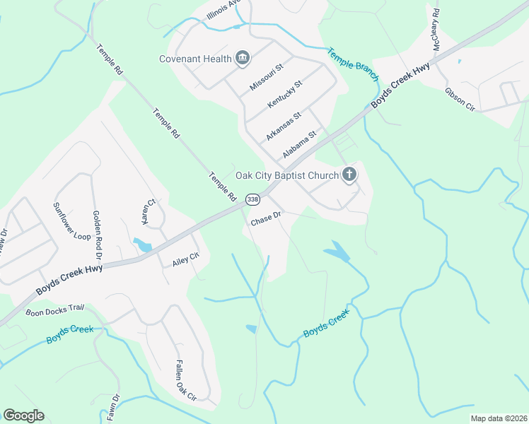 map of restaurants, bars, coffee shops, grocery stores, and more near 1622 Chase Drive in Seymour