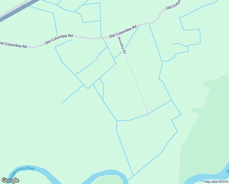 map of restaurants, bars, coffee shops, grocery stores, and more near 302 Woodley Road in Columbia