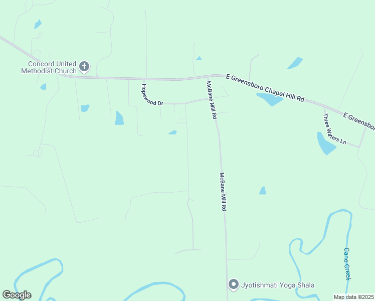 map of restaurants, bars, coffee shops, grocery stores, and more near 7405 Cypress Drive in Graham