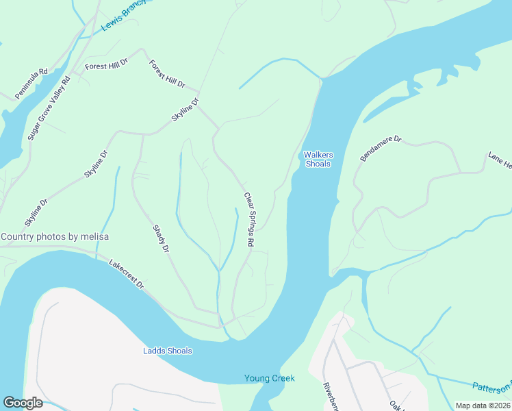 map of restaurants, bars, coffee shops, grocery stores, and more near 218 Clear Springs Road in Harriman