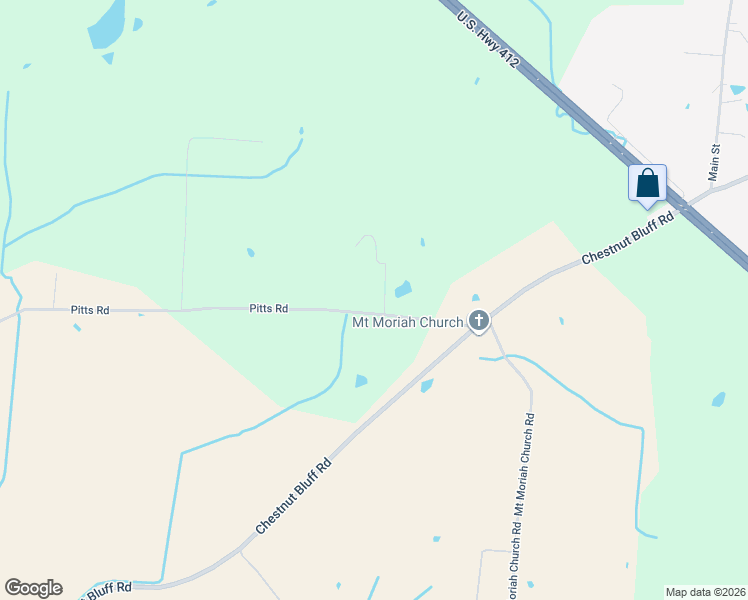 map of restaurants, bars, coffee shops, grocery stores, and more near 258 Pitts Road in Friendship