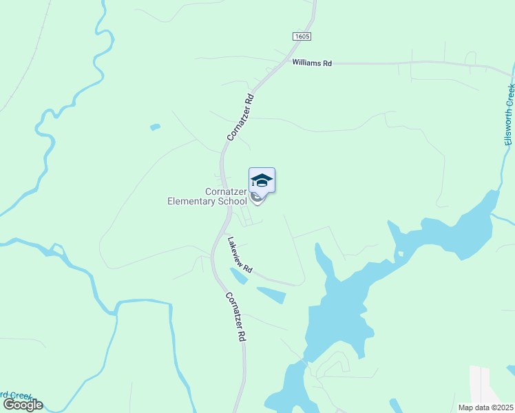 map of restaurants, bars, coffee shops, grocery stores, and more near 552 Cornatzer Road in Mocksville