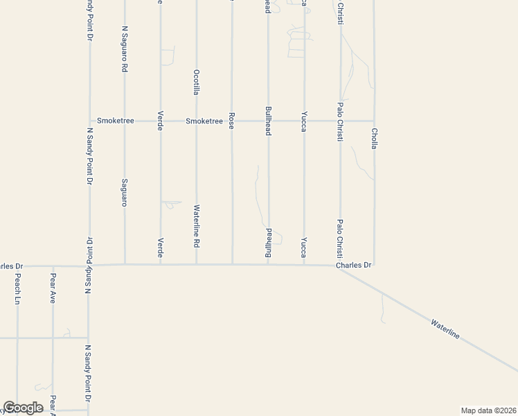 map of restaurants, bars, coffee shops, grocery stores, and more near 26616 Rose in Meadview