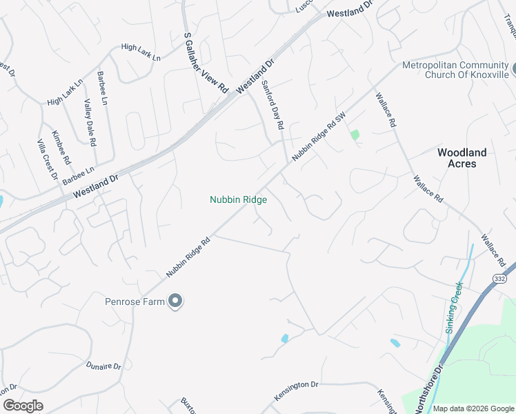 map of restaurants, bars, coffee shops, grocery stores, and more near 1120 Maples Glen Lane in Knoxville