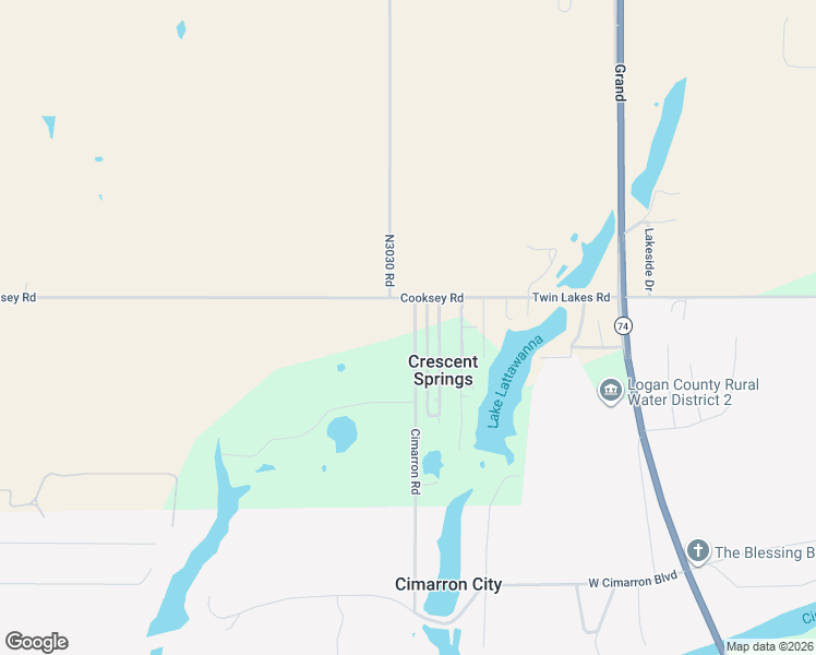 map of restaurants, bars, coffee shops, grocery stores, and more near 2151 Choctaw Road in Crescent