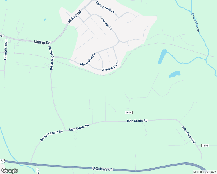 map of restaurants, bars, coffee shops, grocery stores, and more near 168 Chessie Road in Mocksville