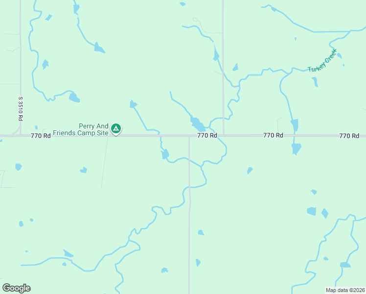 map of restaurants, bars, coffee shops, grocery stores, and more near 351952 770 Road in Cushing