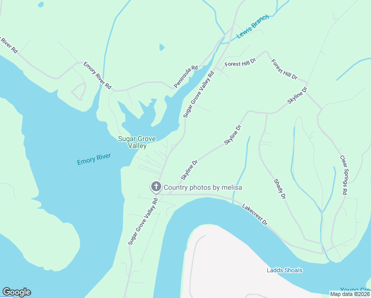 map of restaurants, bars, coffee shops, grocery stores, and more near 249 Skyline Drive in Harriman