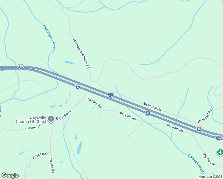map of restaurants, bars, coffee shops, grocery stores, and more near 185 Mount Vernal Road in Rockwood