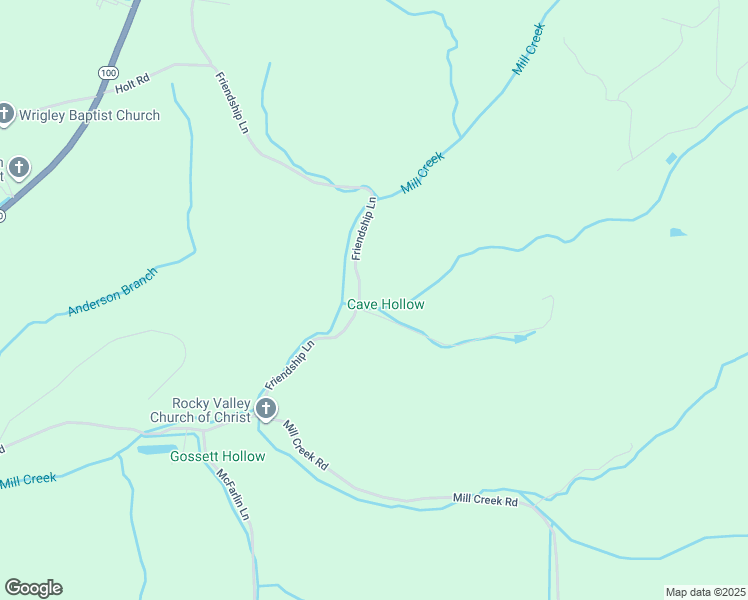 map of restaurants, bars, coffee shops, grocery stores, and more near 7207 Friendship Lane in Lyles