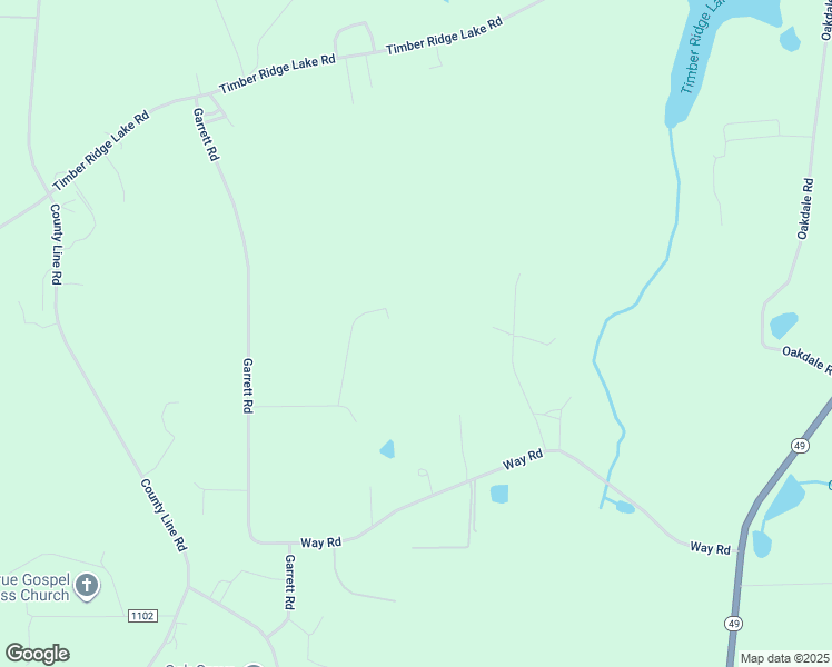 map of restaurants, bars, coffee shops, grocery stores, and more near 7568 Walking Stick Lane in Liberty