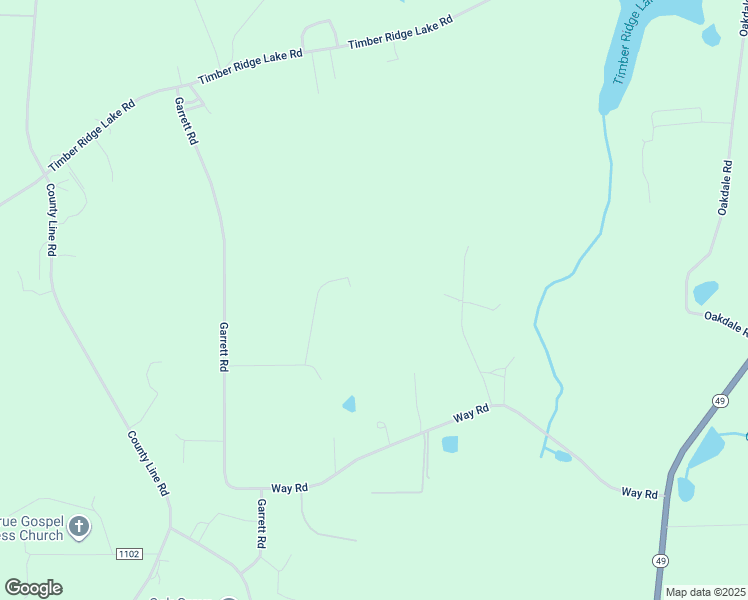 map of restaurants, bars, coffee shops, grocery stores, and more near 7568 Walking Stick Lane in Liberty