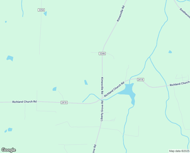 map of restaurants, bars, coffee shops, grocery stores, and more near 5607 State Road 2417 in Liberty