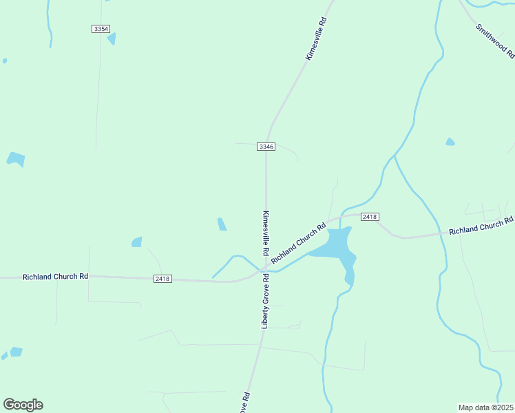 map of restaurants, bars, coffee shops, grocery stores, and more near 5607 State Road 2417 in Liberty