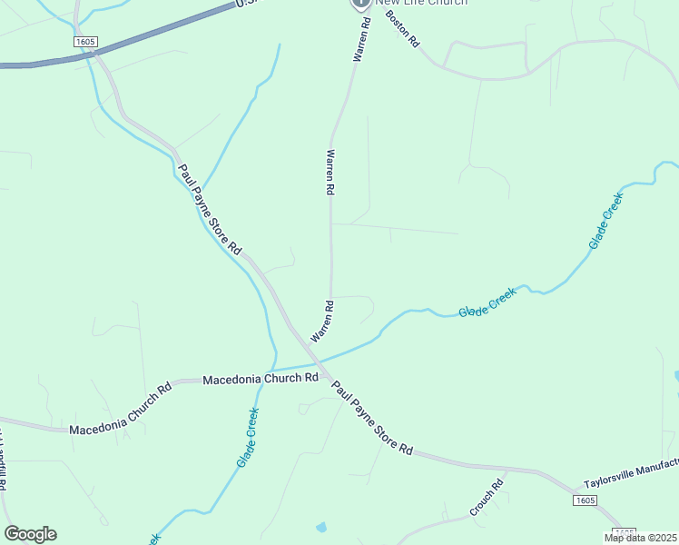map of restaurants, bars, coffee shops, grocery stores, and more near 815 Warren Road in Taylorsville