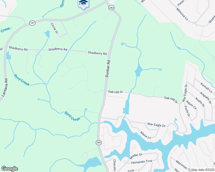 map of restaurants, bars, coffee shops, grocery stores, and more near 697 Dunbar Road in Crossville