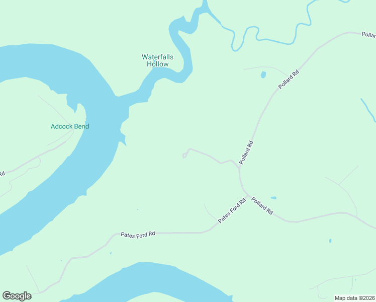 map of restaurants, bars, coffee shops, grocery stores, and more near Pollard Cemetery Road in Walling