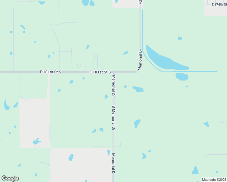 map of restaurants, bars, coffee shops, grocery stores, and more near 8110 East 181st Street South in Bixby
