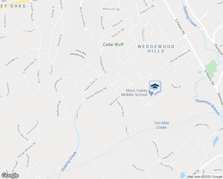 map of restaurants, bars, coffee shops, grocery stores, and more near 509 Confederate Drive in Knoxville