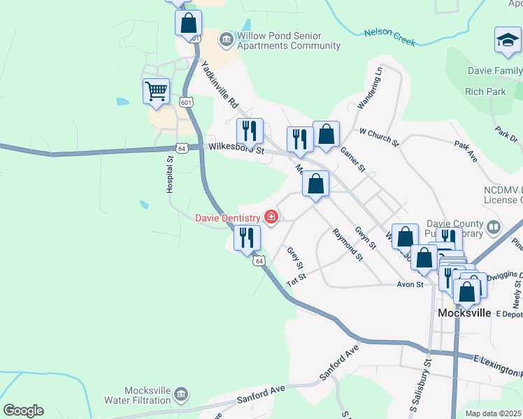 337 Hospital Street, Mocksville NC Walk Score