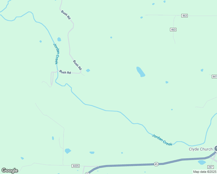 map of restaurants, bars, coffee shops, grocery stores, and more near 14815 Bush Road in Lincoln