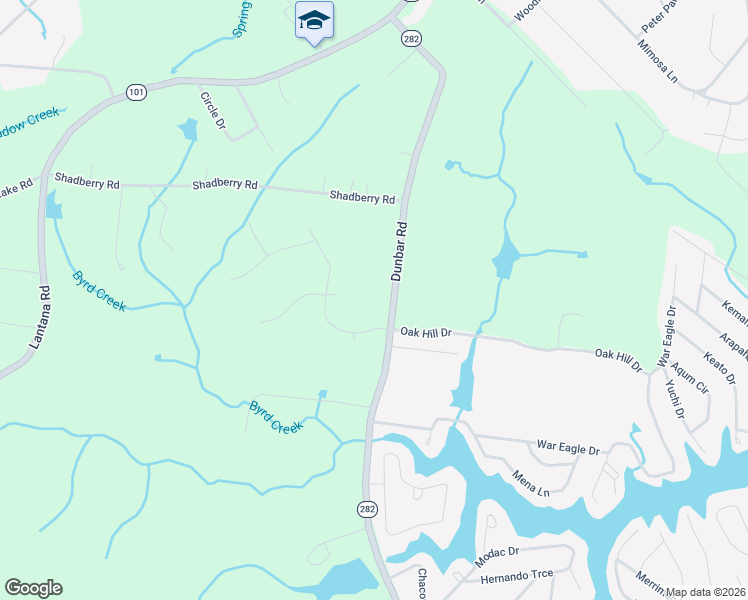 map of restaurants, bars, coffee shops, grocery stores, and more near 746 Dunbar Road in Crossville