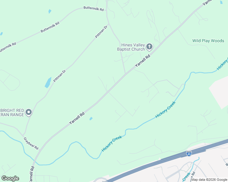 map of restaurants, bars, coffee shops, grocery stores, and more near 12308 Yarnell Road in Knoxville