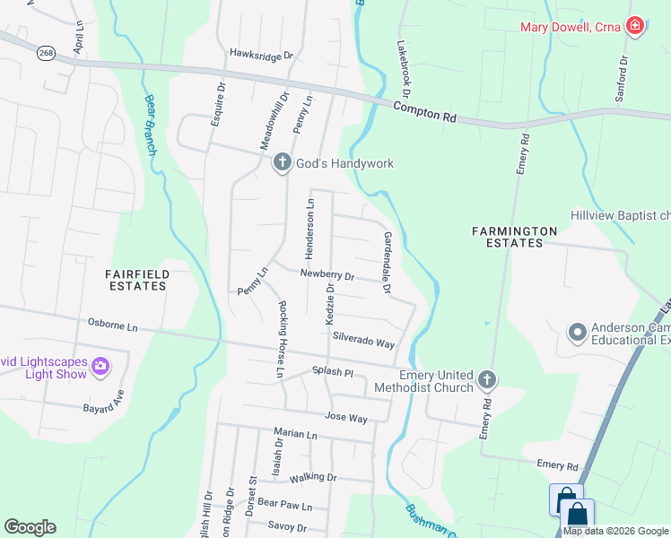 map of restaurants, bars, coffee shops, grocery stores, and more near 2902 Kedzie Drive in Murfreesboro