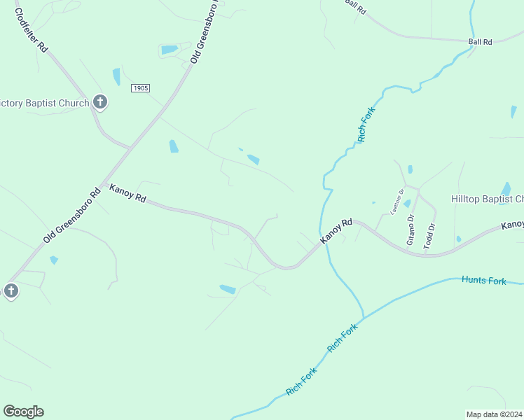 map of restaurants, bars, coffee shops, grocery stores, and more near 185 Dixie Trail in Thomasville