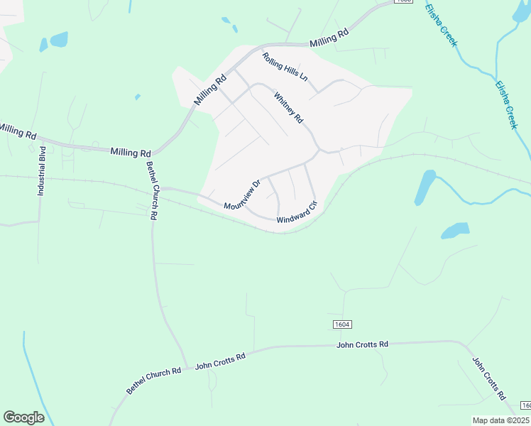 map of restaurants, bars, coffee shops, grocery stores, and more near 155 Windward Circle in Mocksville