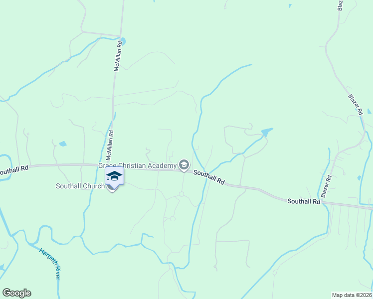 map of restaurants, bars, coffee shops, grocery stores, and more near 3264 Southall Road in Franklin