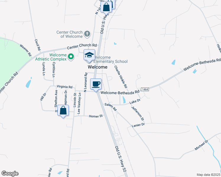 map of restaurants, bars, coffee shops, grocery stores, and more near 124 Farmingdale Court in Lexington