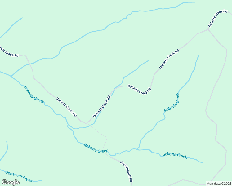 map of restaurants, bars, coffee shops, grocery stores, and more near 2107 Roberts Creek Road in Waverly