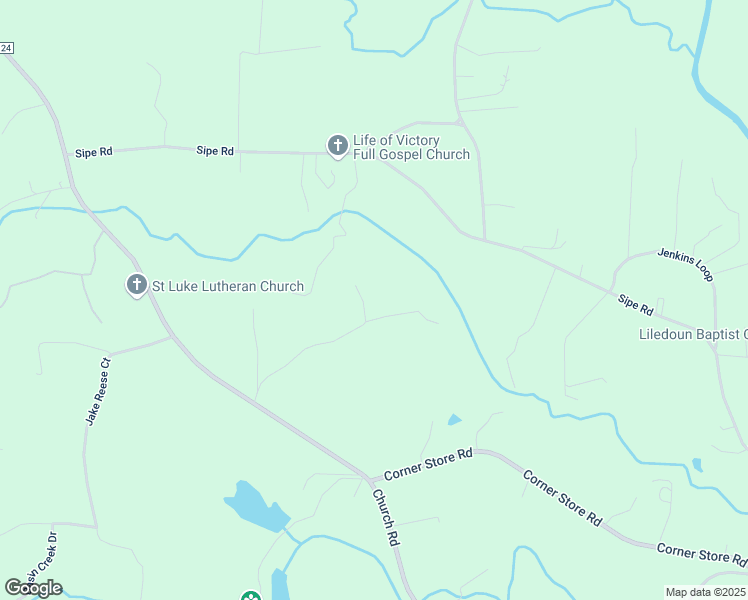 map of restaurants, bars, coffee shops, grocery stores, and more near 400 Molly Reese Lane in Taylorsville